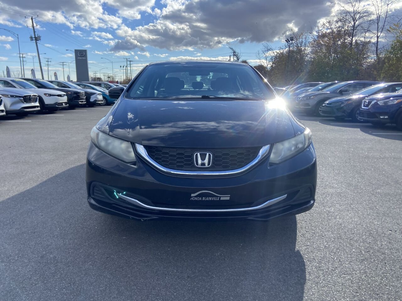 Honda Civic Berline 2015 Noir Saint-Jérôme - photo #1