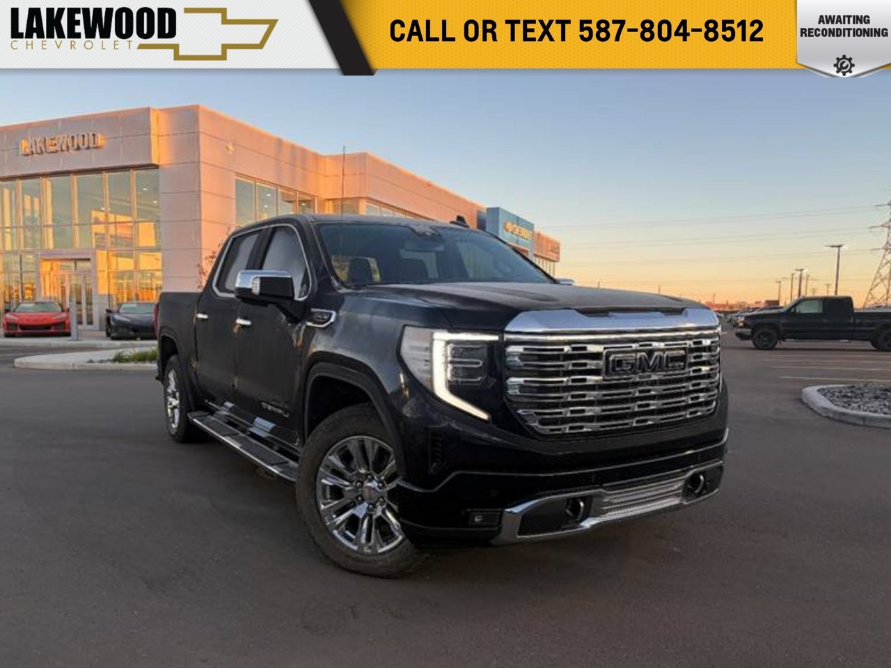 2023 GMC Sierra 1500 4WD Crew Cab 147 Denali Black Sherwood Park - photo #0