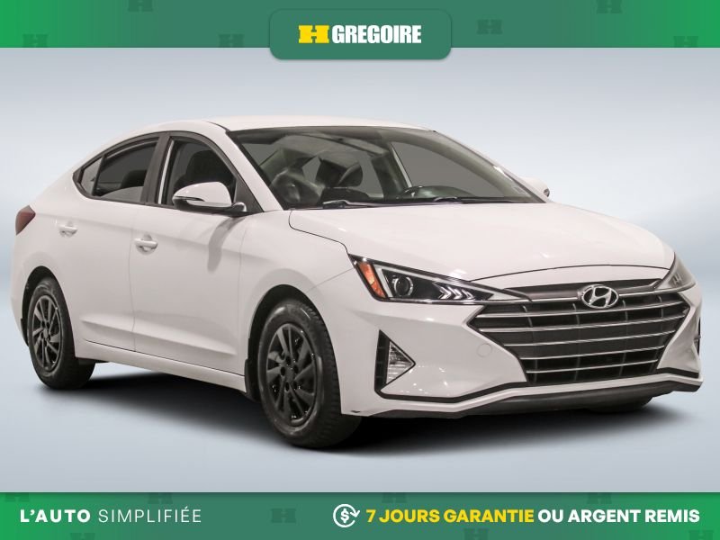 2020 Hyundai Elantra White Laval - photo #0