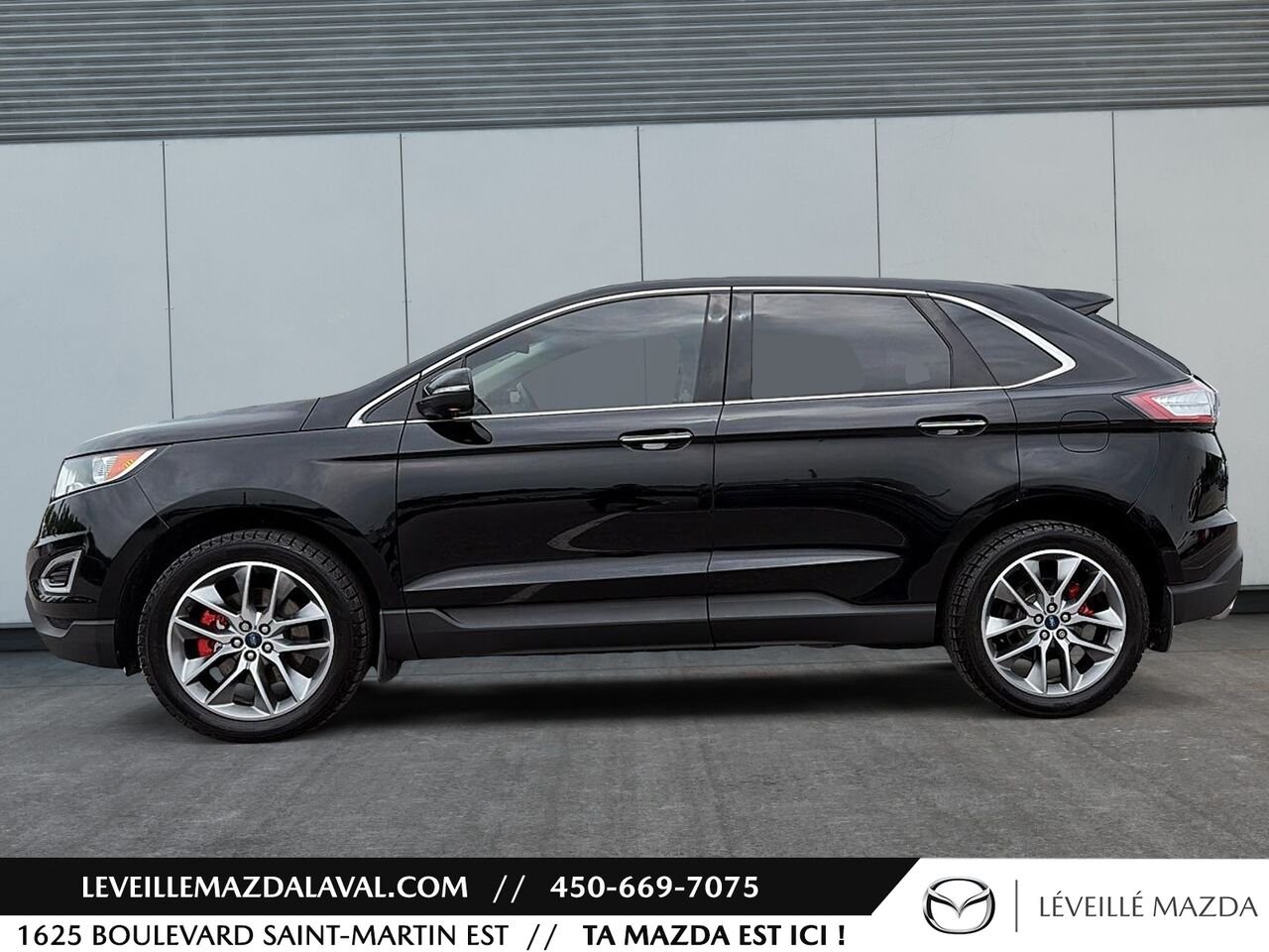 2017 Ford Edge 4 portes Titanium, Traction intégrale Black Laval - photo #7