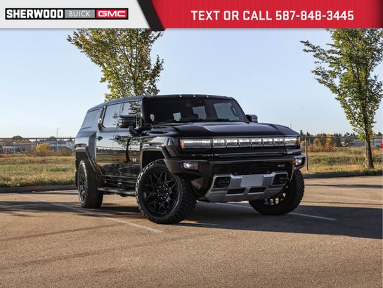 2024 GMC HUMMER EV SUV 2X 4X4 | Sunroof | Navigation Black