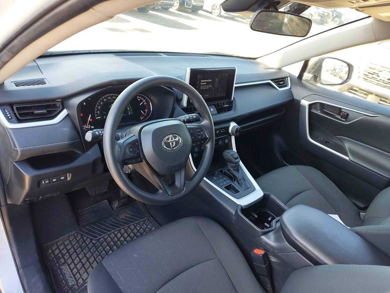 2023 Toyota RAV4 LE AWD White Sherwood Park - photo #6