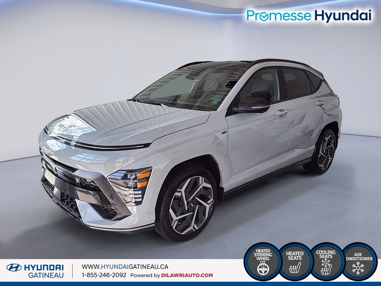 Hyundai Kona 1.6T N Line Ultimate TI 2025 Gris Ottawa & Gatineau - photo #0