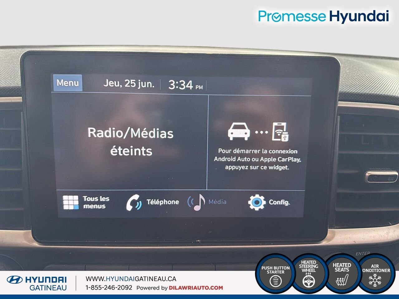 Hyundai Venue 2022 Bleu Gatineau - photo #13