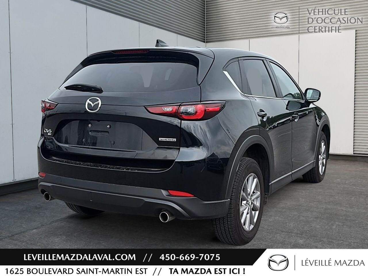 2024 Mazda CX-5 GS TI sans désactivation de cylindres Black Laval - photo #5
