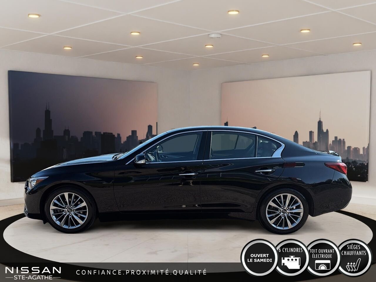 INFINITI Q50 2024 Noir Ste-Agathe des Monts - photo #5