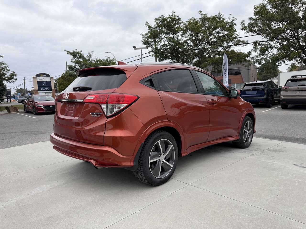 2019 Honda HR-V Touring TI CVT Orange Châteauguay - photo #6