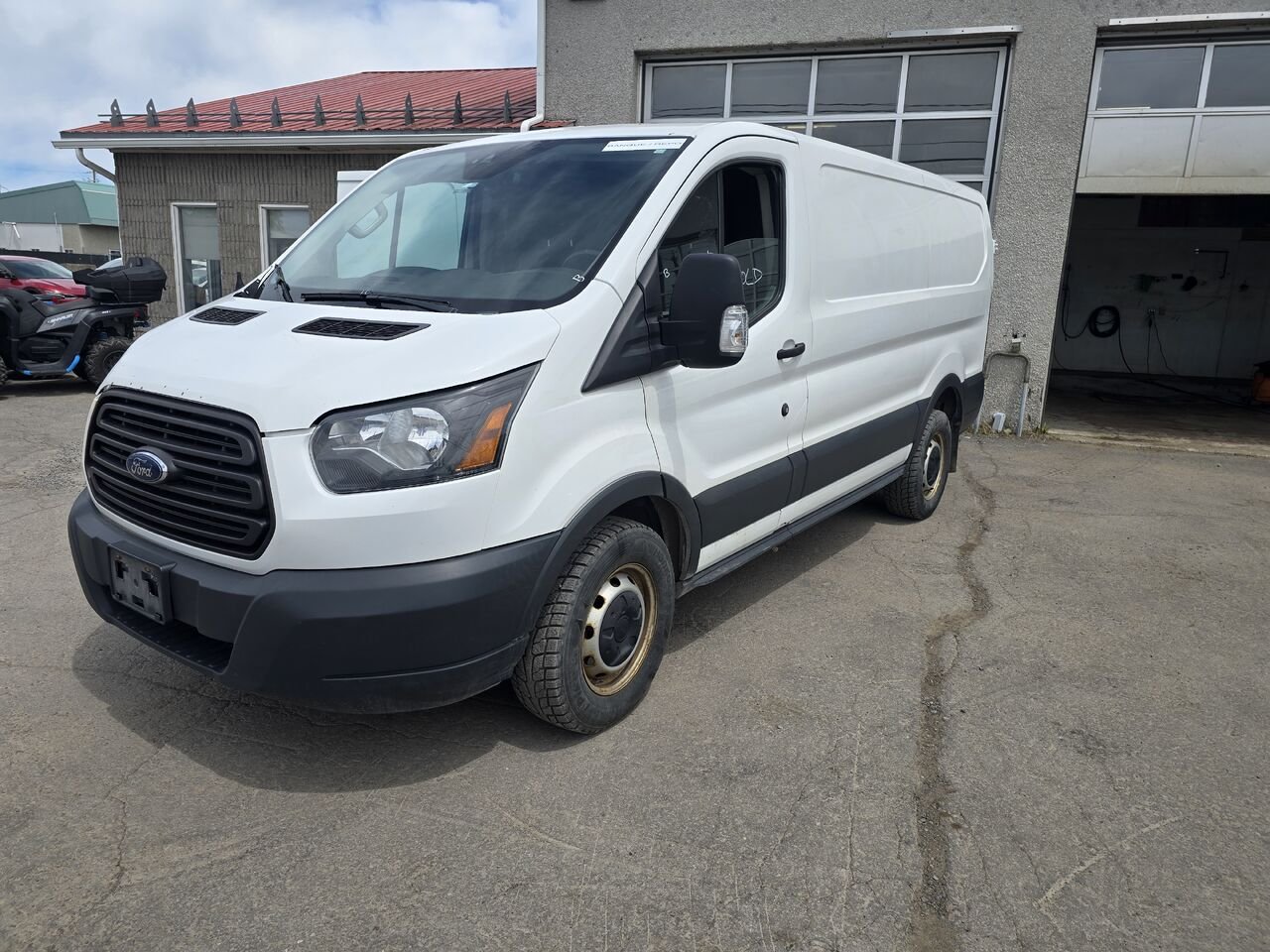 2016 Ford Transit fourgon utilitaire White  - photo #0