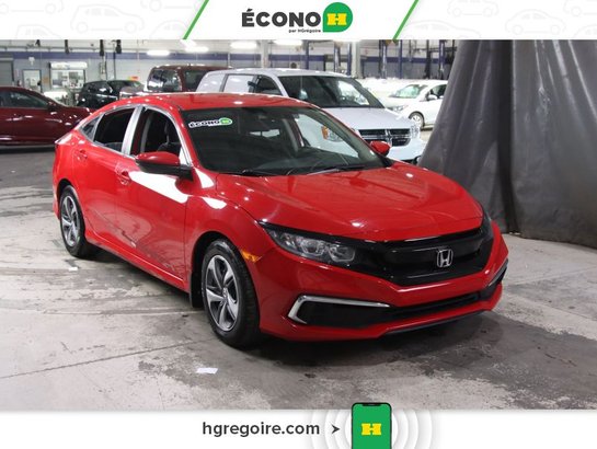 Honda Civic LX AUTO A/C GR ELECT 2019 Rouge