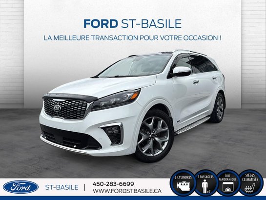 Kia Sorento SX V6 TI 2020 Blanc