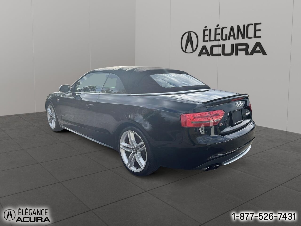 Audi S5 Cabriolet automatique Premium 2 portes | 26084B 2010 Noir Granby - photo #6