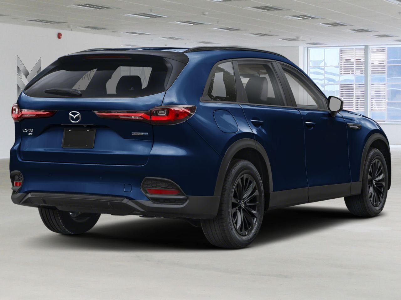MAZDA CX-70 hybride rechargeable GS-L SC TI 2026 Bleu cristal foncé mica Montmagny - photo #2