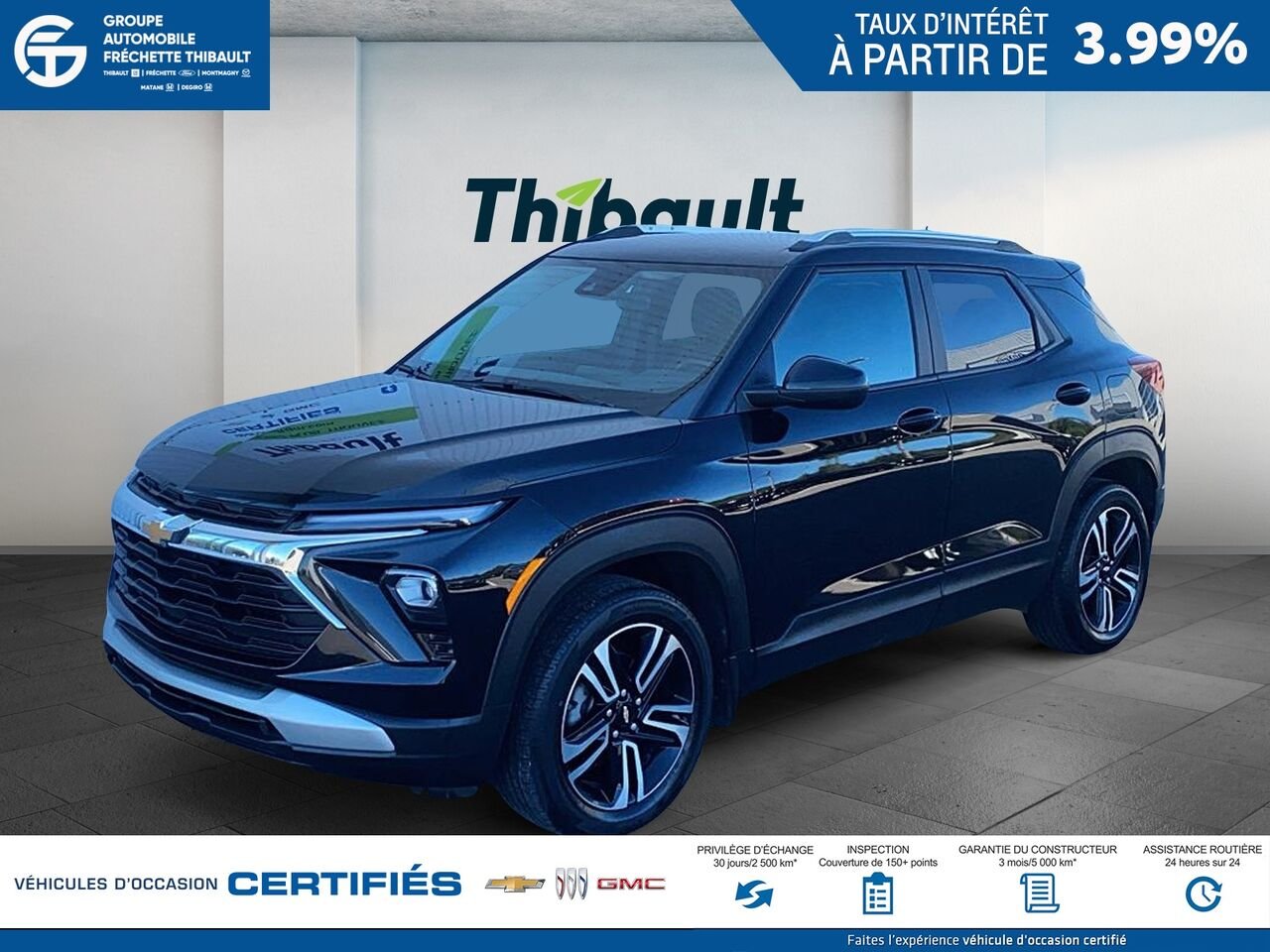 2024 CHEVROLET TRAILBLAZE Traction intégrale, 4 portes LT Black Montmagny - photo #0