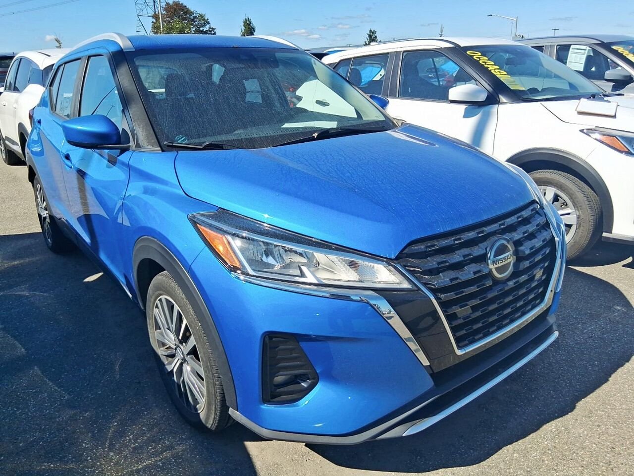 Nissan Kicks SV TA 2021 Bleu Québec - photo #1