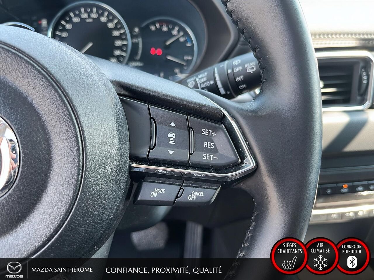 Mazda CX-5 GS LUXURY | TOIT OUVRANT | AWD | CUIR | 2023 Blanc Saint-Jérôme - photo #15