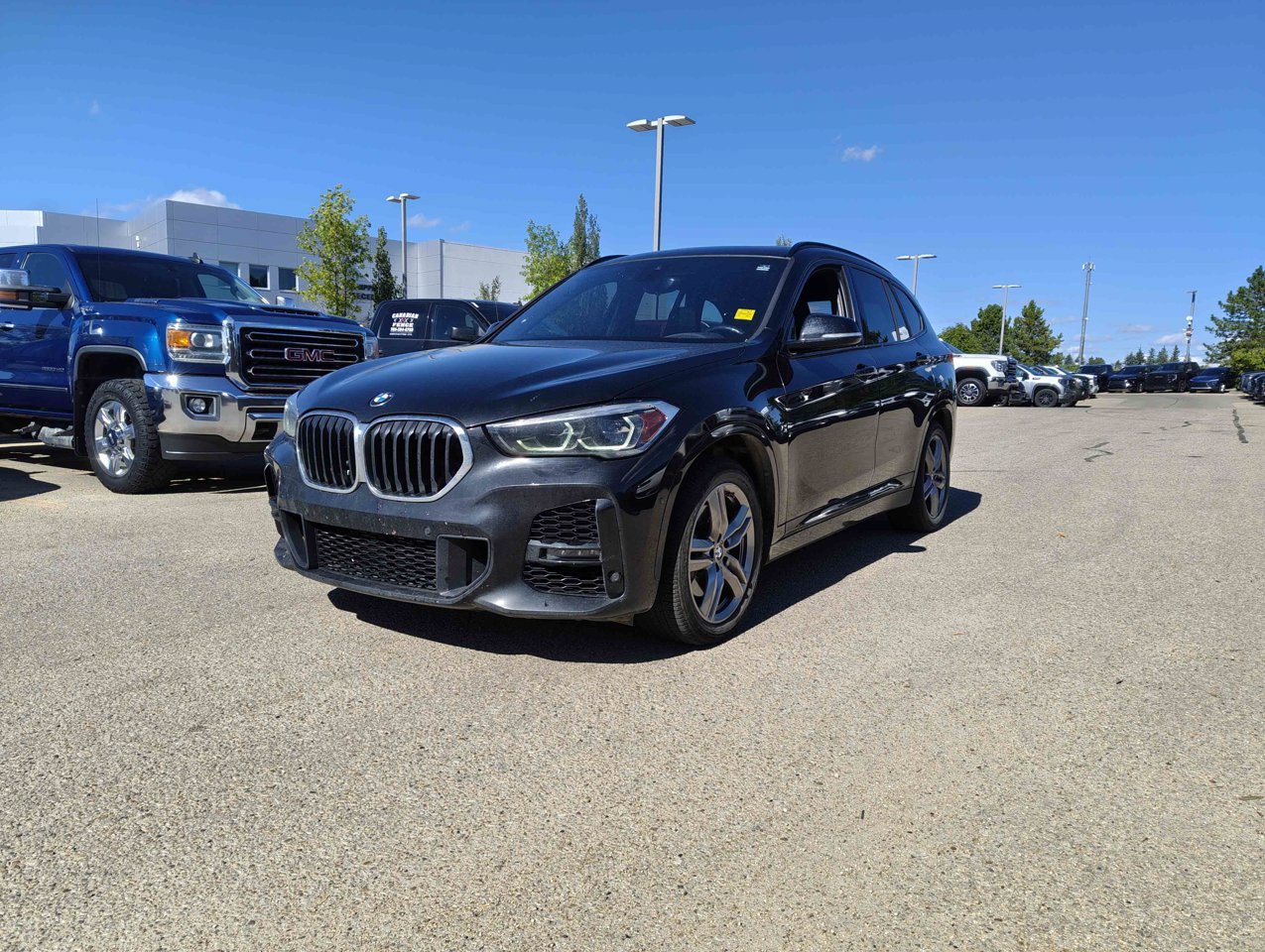 2021 BMW X1 xDrive28i Sports Activity Vehicle Black Sherwood Park - photo #3