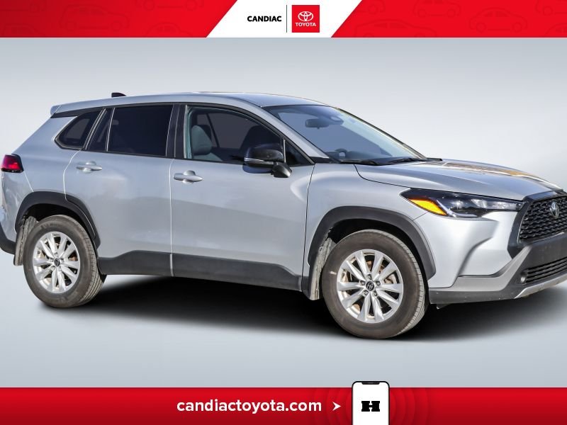 Toyota Corolla CROSS LE AWD | CAM. RECUL - A/C - BLUETOOTH - SIEG 2025 Argent