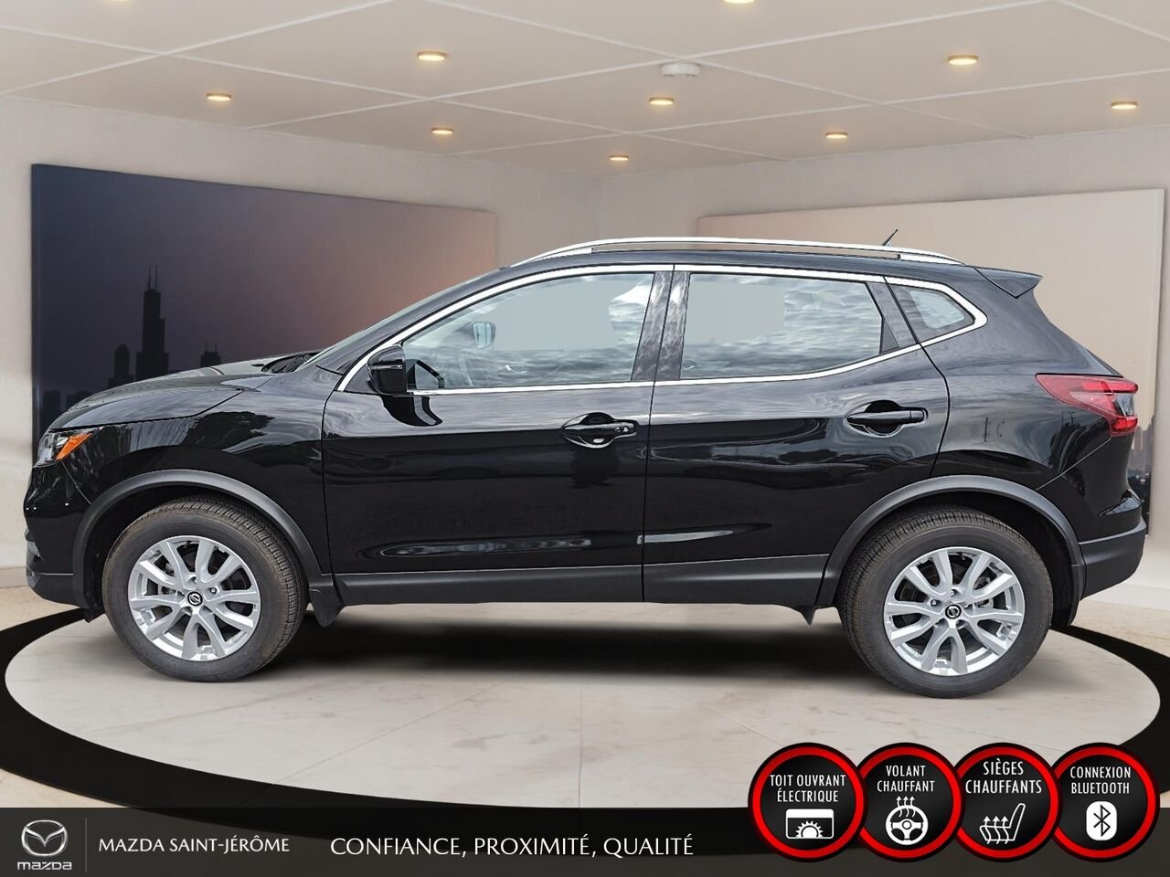 Nissan Qashqai SV | TOIT OUVRANT | AWD | 2023 Noir Saint-Jérôme - photo #9
