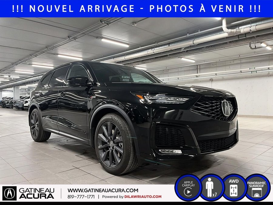 Acura MDX A-Spec SH-AWD 2025 Noir