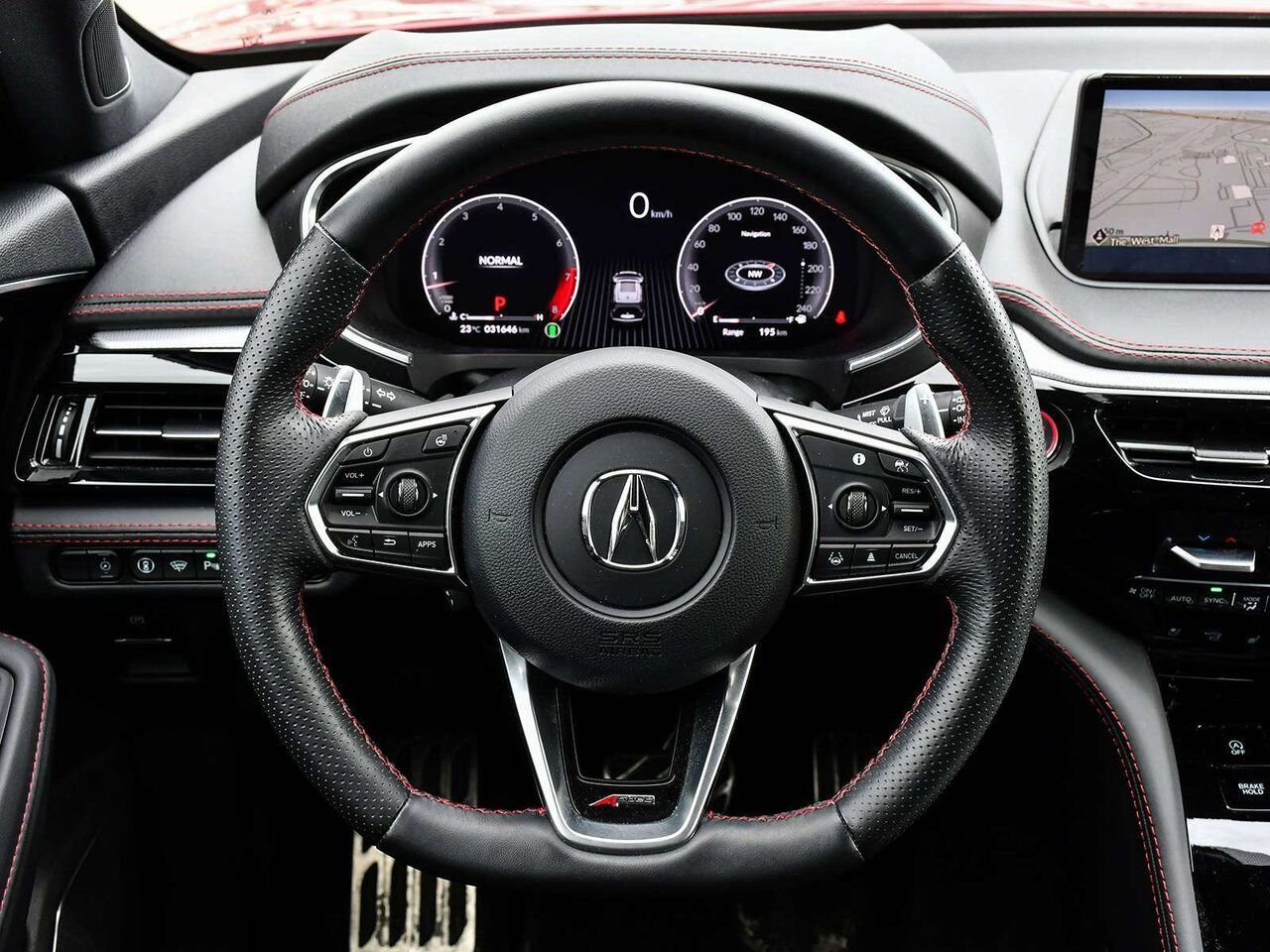 2023 Acura MDX A-Spec - ACURA CERTIFIED Red Etobicoke - photo #24