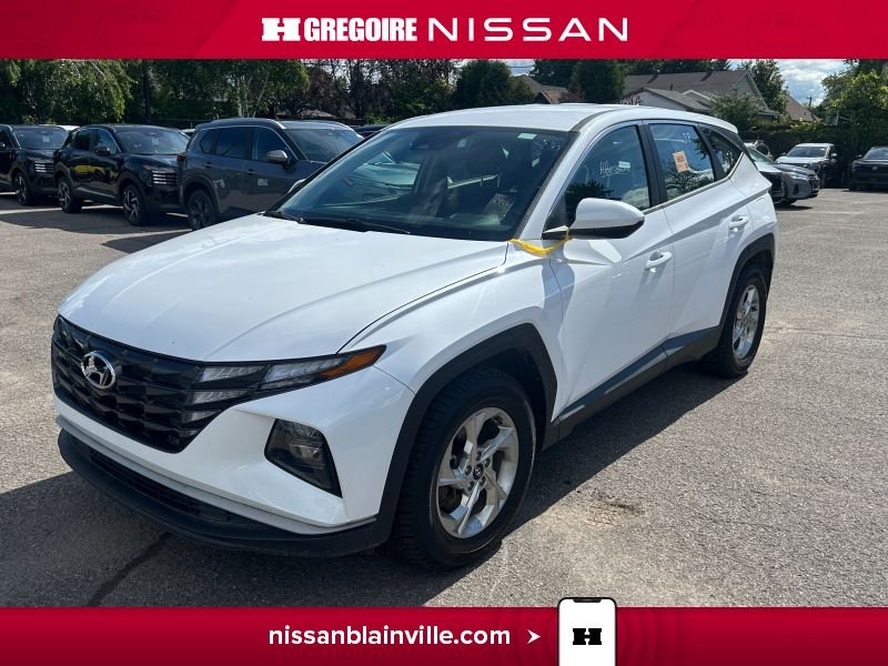 2022 Hyundai Tucson White Laval - photo #7