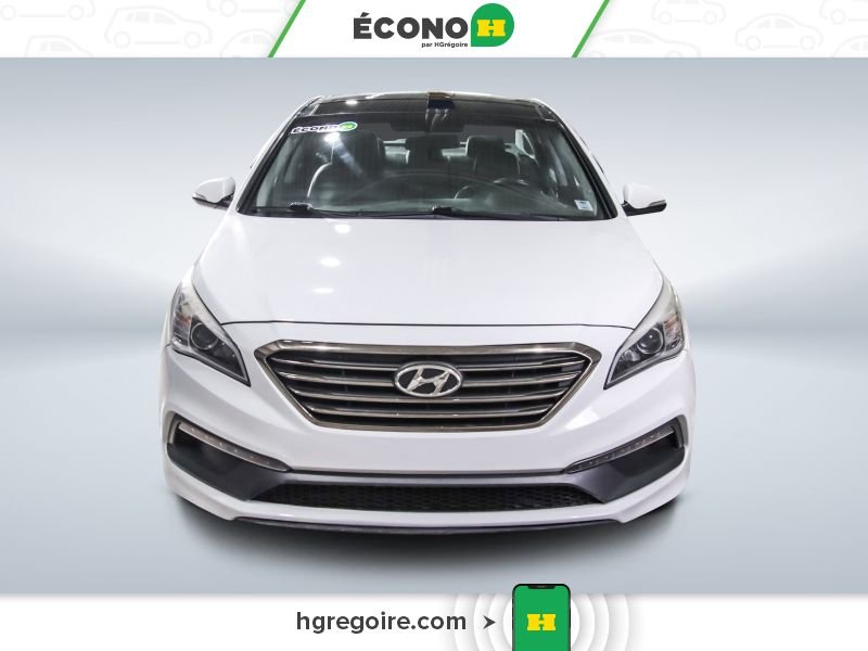 2016 Hyundai Sonata White Saint-Eustache - photo #1