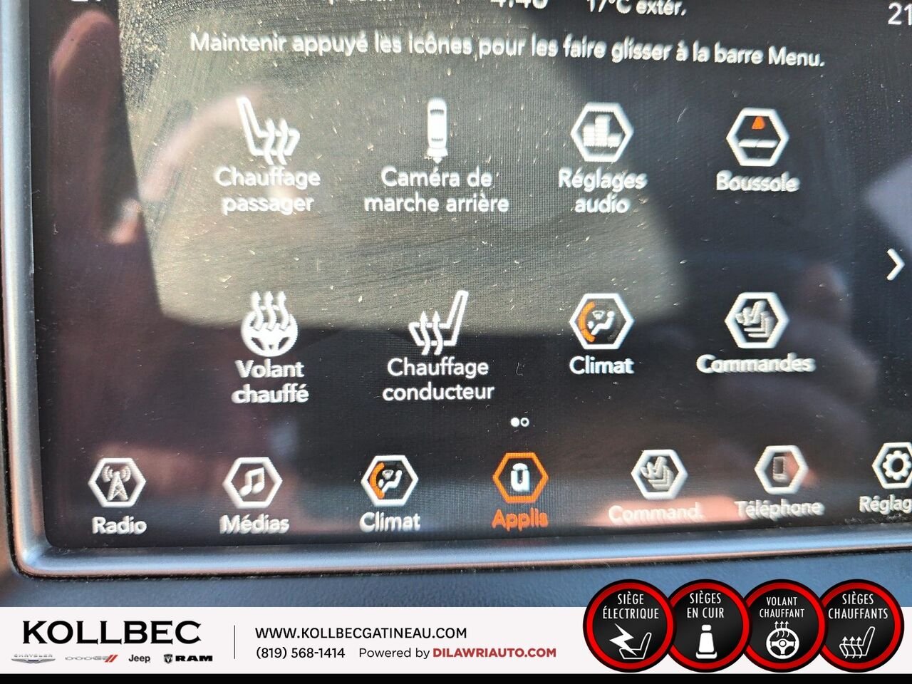 2021 JEEP GRAND CHEROKEE Laredo 4x4 White Ottawa & Gatineau - photo #6