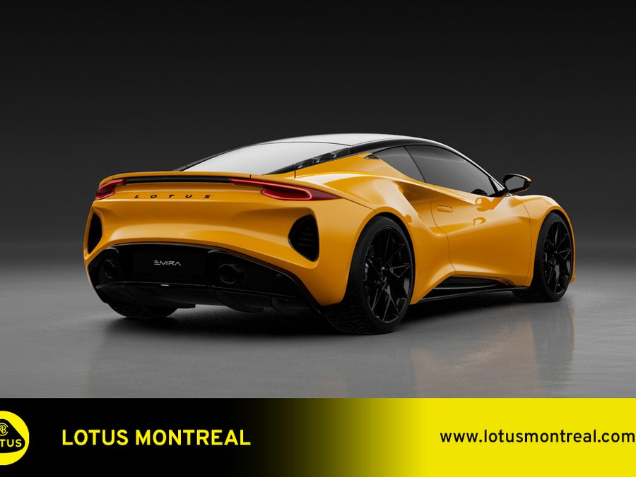 2027 Lotus Emira Turbo SE Yellow