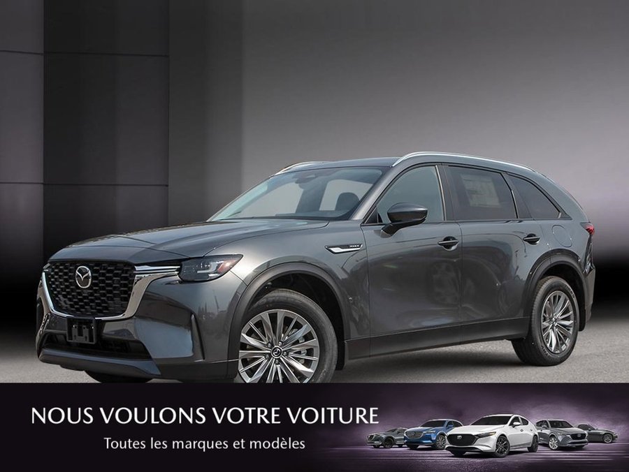 Mazda CX-90 hybride rechargeable 2026 2026 Gris mécanique métallisé