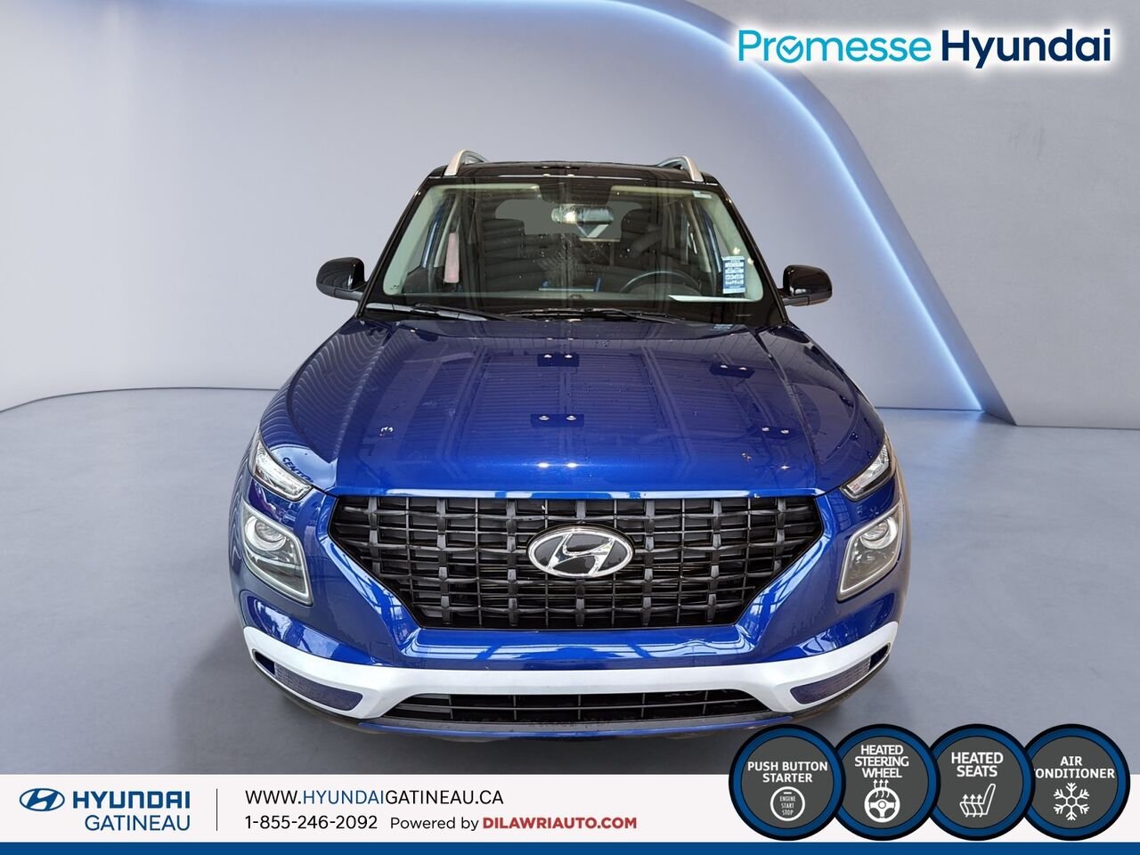 Hyundai Venue 2022 Bleu Gatineau - photo #1