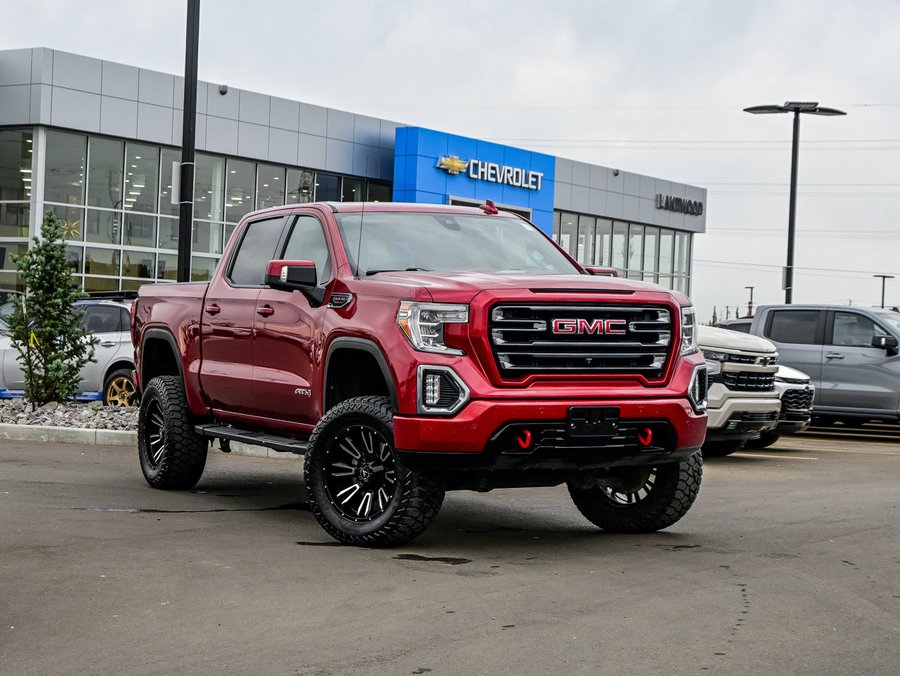 2019 GMC Sierra 1500 AT4 Premium 6.2L | Power Sunroof | 4in Lift Red