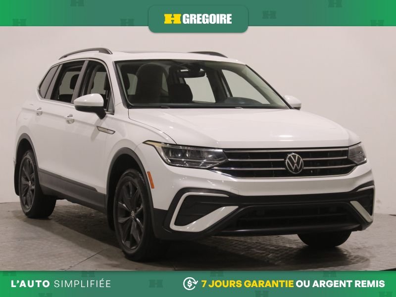 Volkswagen Tiguan Comfortline AWD AUTO AC CUIR TOIT MAGS CAM RECUL B 2022 Blanc