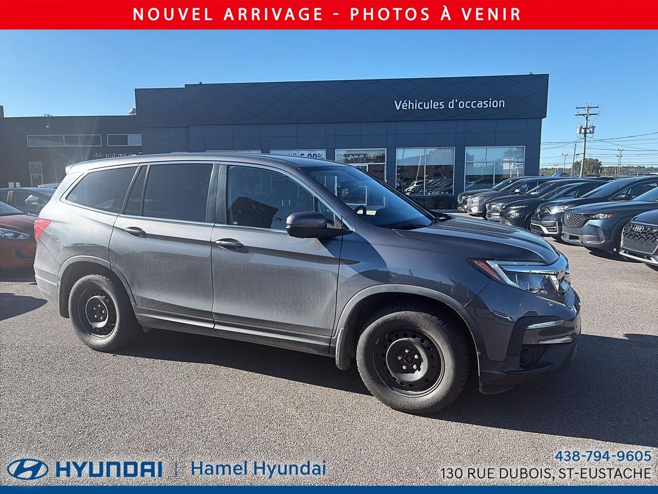 2019 Honda Pilot Grey Saint-Eustache - photo #0
