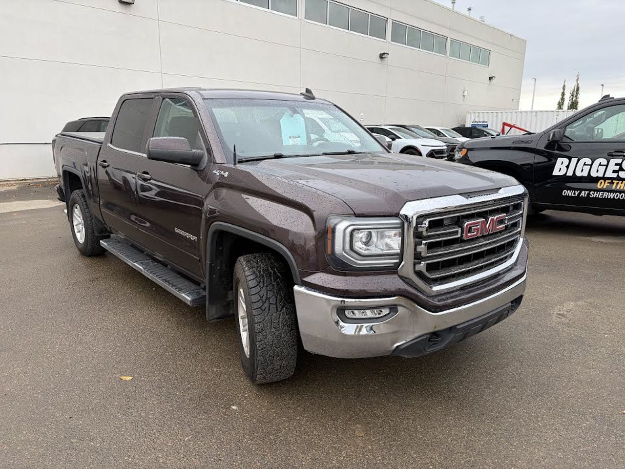 2016 GMC Sierra 1500 4WD Crew Cab 143.5 SLE Grey Sherwood Park - photo #1