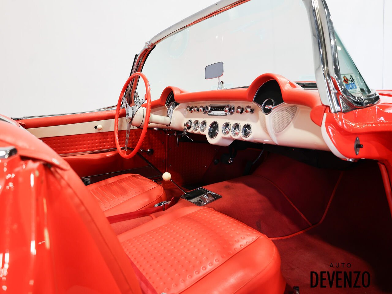1957 Chevrolet Corvette Red Saint-Eustache - photo #10