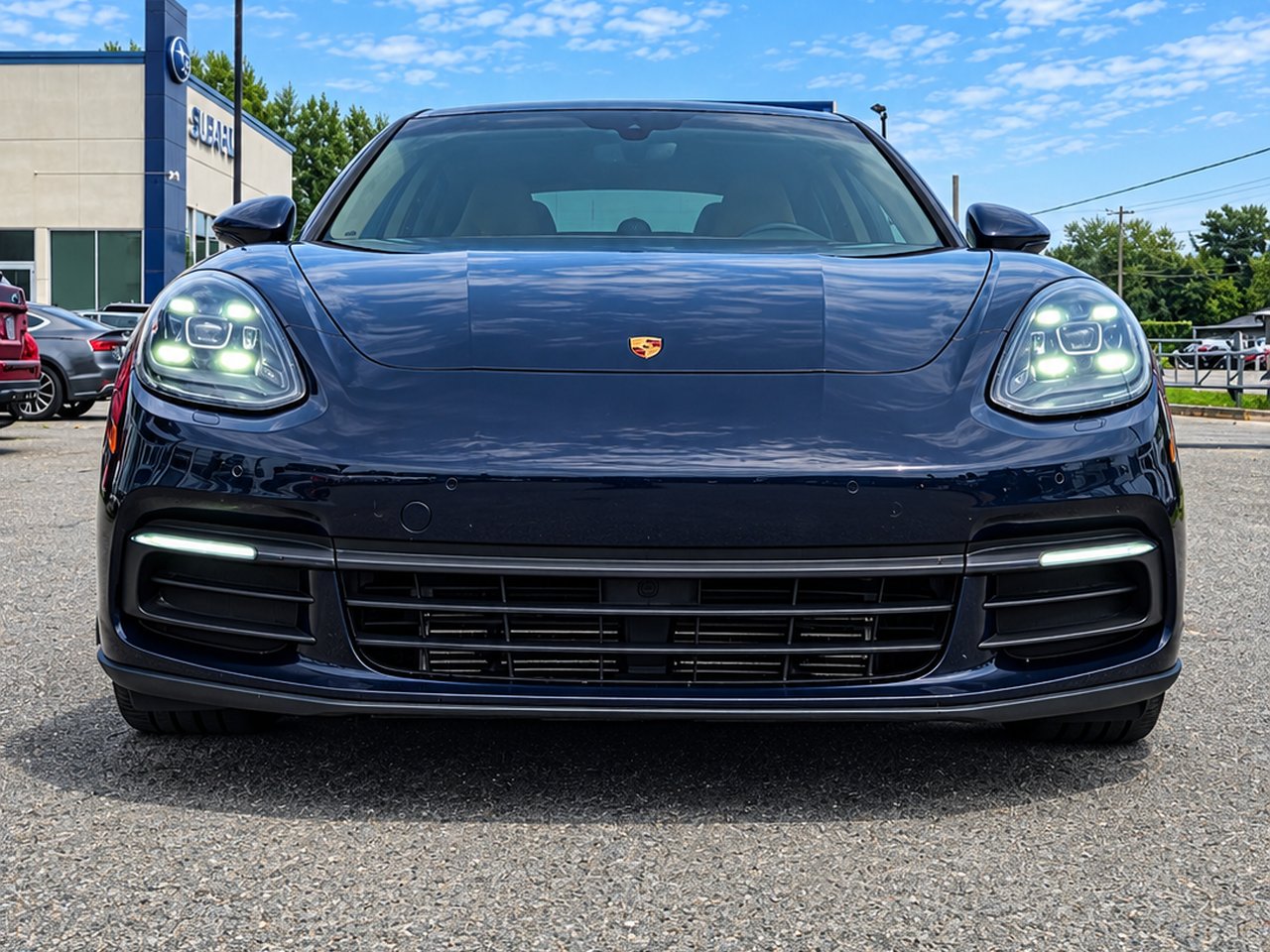 Porsche Panamera 4 Chrono 2019 Bleu Granby - photo #9