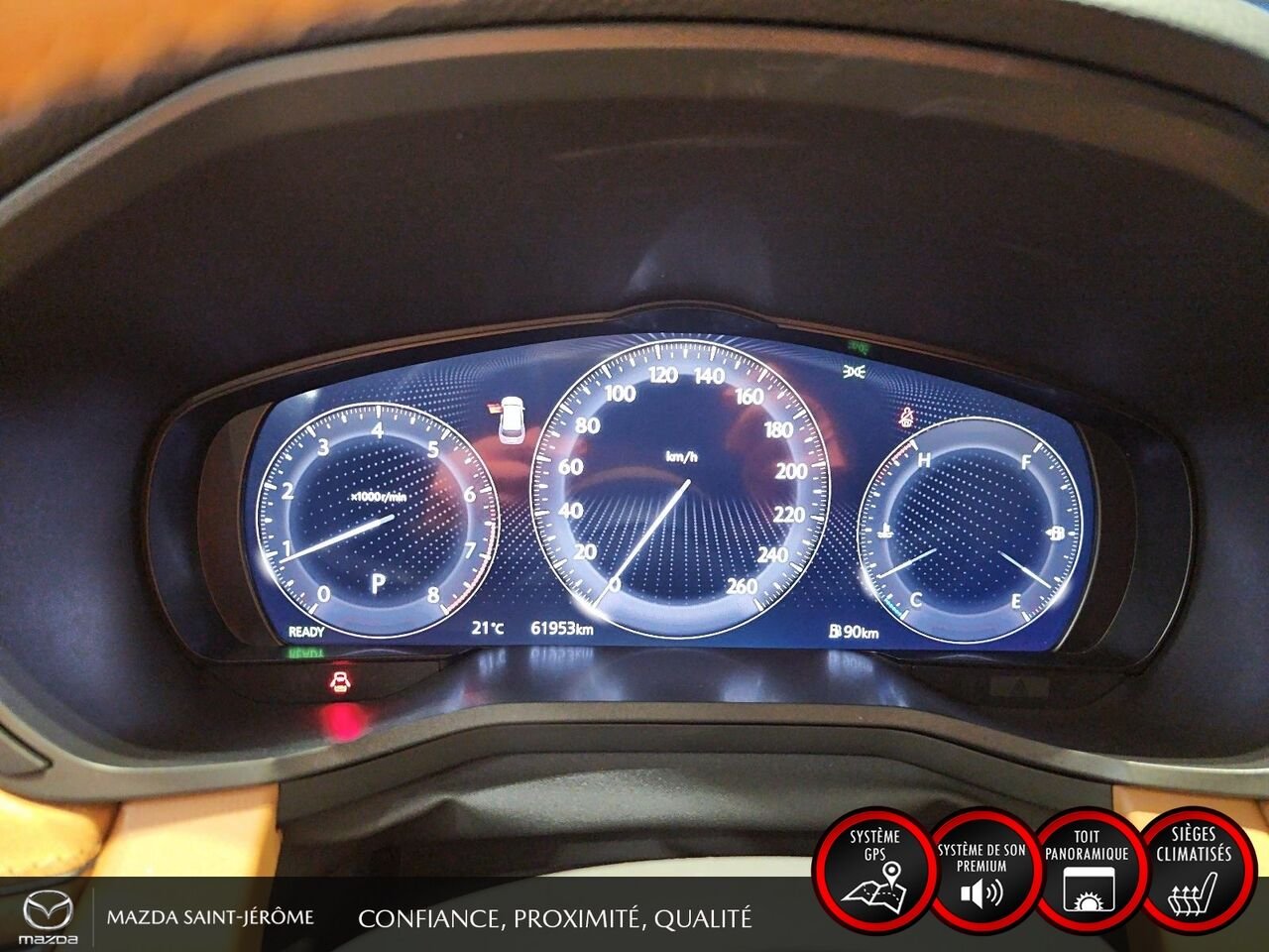 2024 Mazda CX-90 hybride léger Red Sainte-Agathe-des-Monts - photo #16