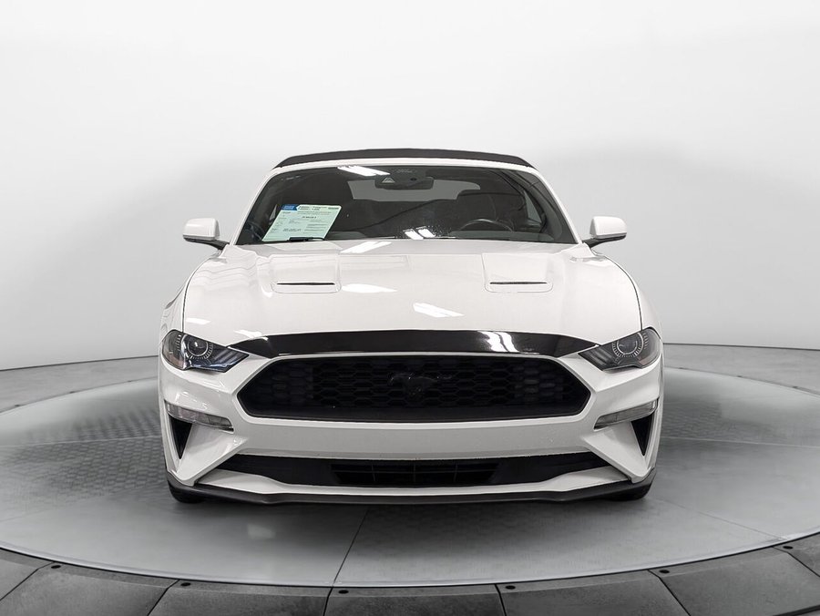 Ford MUSTANG 2.3L EcoBoost Convertible Groupe 101A 2020 Blanc