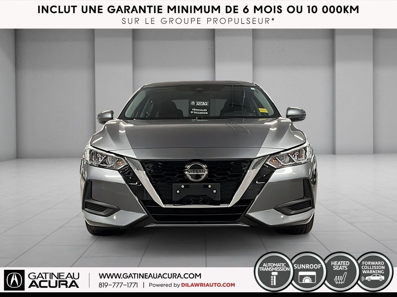 Nissan Sentra SV 2023 Gris Gatineau - photo #11
