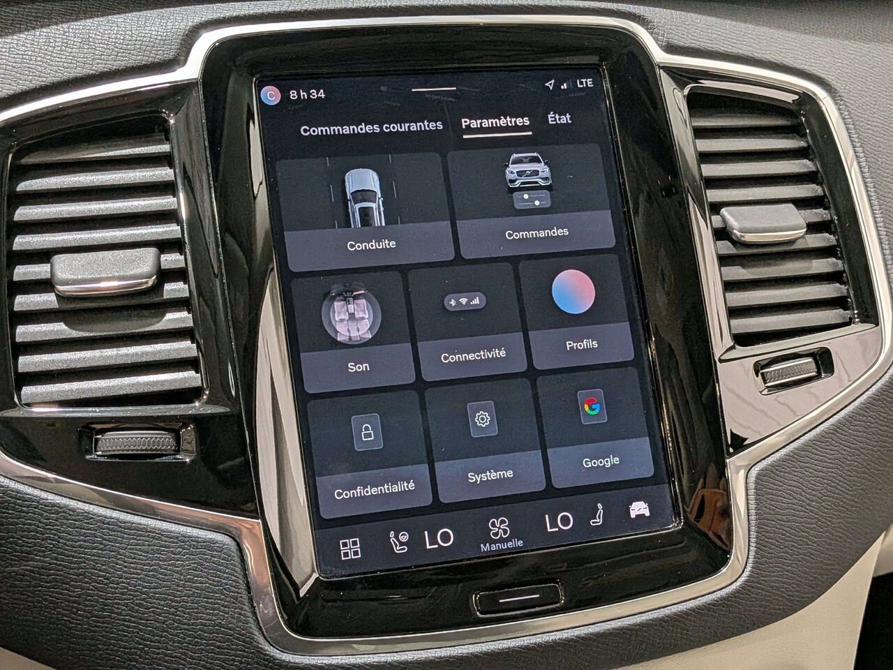 Volvo XC90 Recharge 2023 Bleu Val-David - photo #25