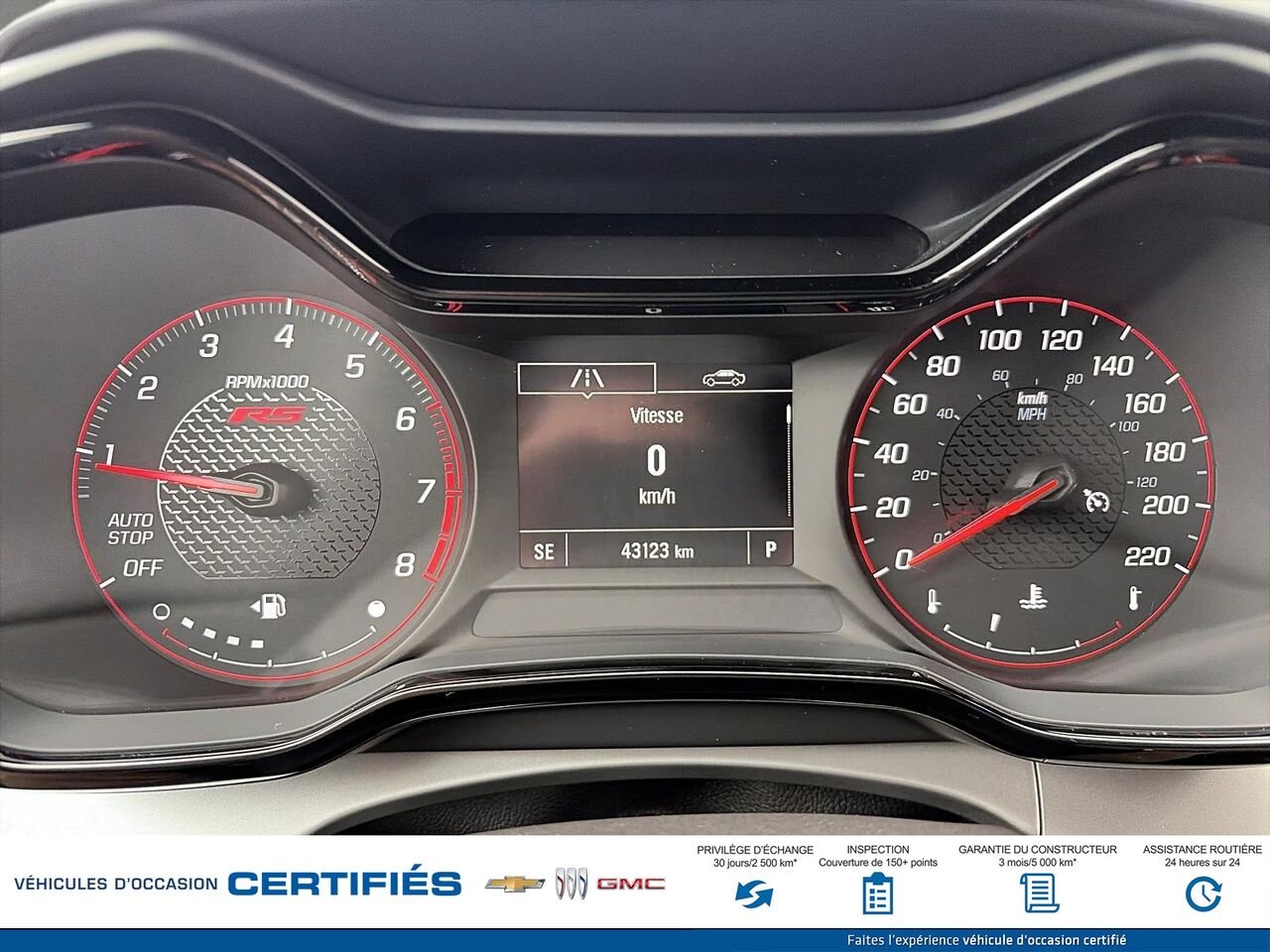 CHEVROLET TRAX 1RS 1RS 4 portes TA 2024 Rouge Montmagny - photo #13