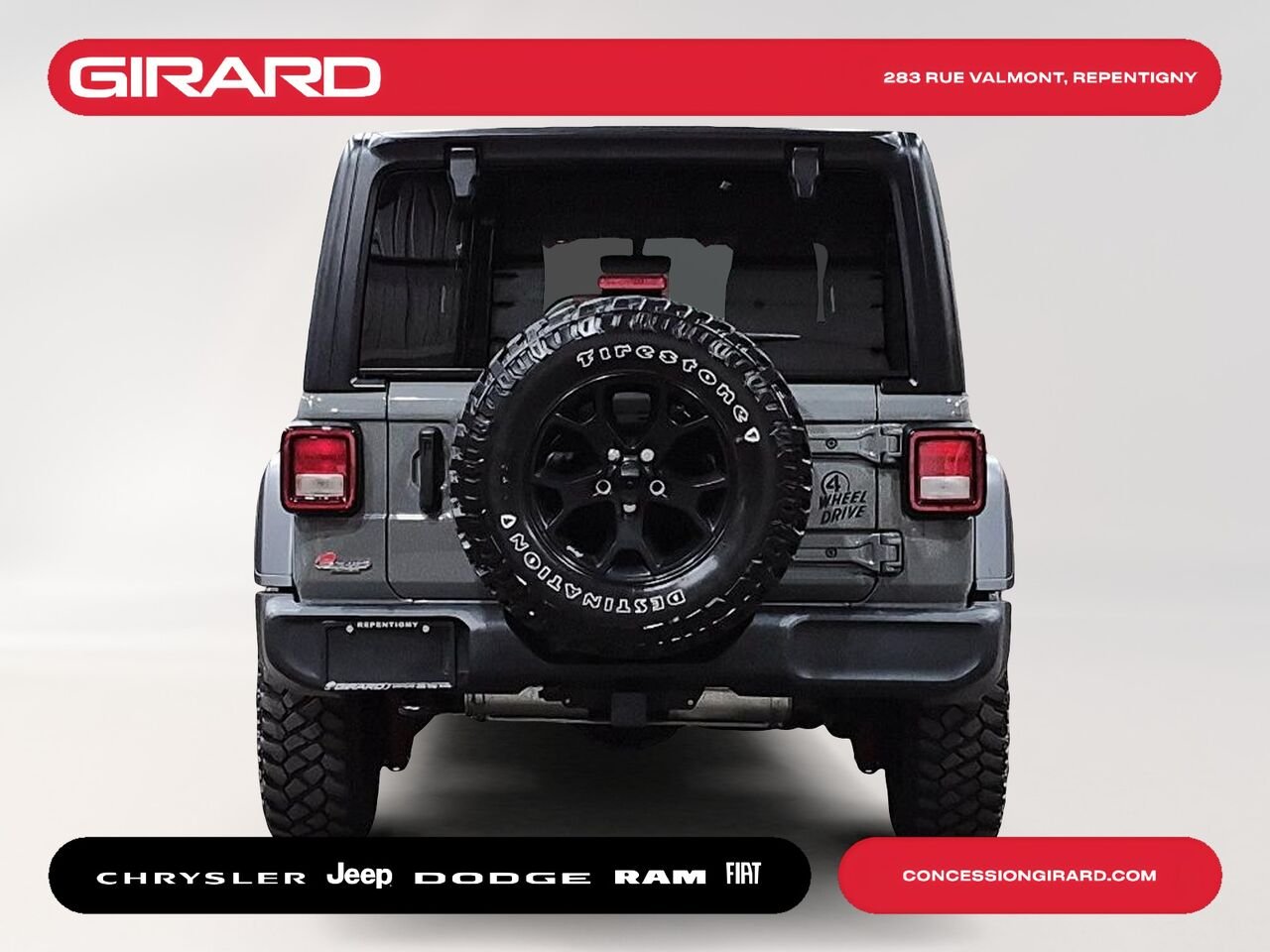 2023 JEEP WRANGLER gray Repentigny - photo #6