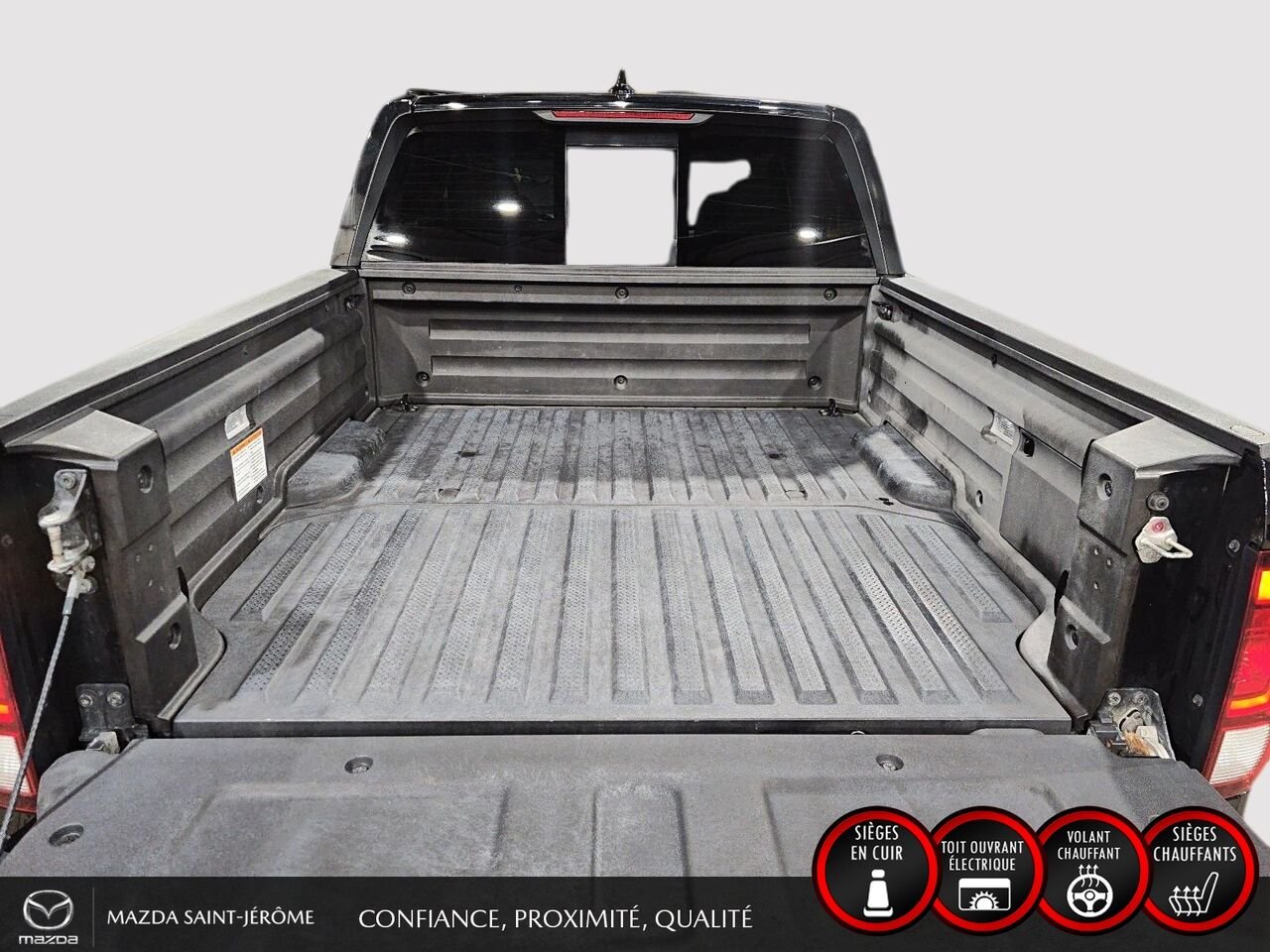 2022 Honda Ridgeline EX-L | 4X4 | TOIT OUVRANT | CUIR | VOLANT CHAUFFANT | DÉMARREUR À DISTANCE Black Saint-Jérôme - photo #23