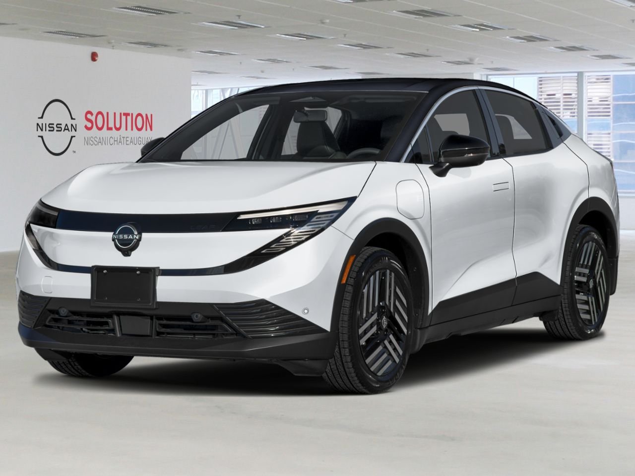 NISSAN LEAF LEAF SV+ 2026 Blanc Everest nacré triple couche/Noir Châteauguay - photo #0