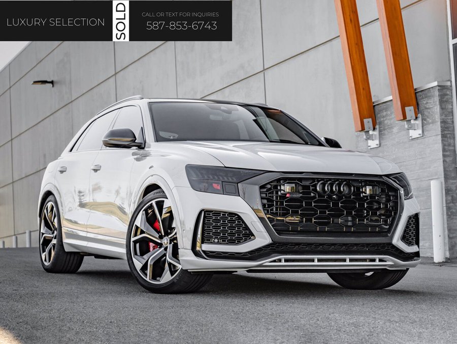 2021 Audi RS Q8 White