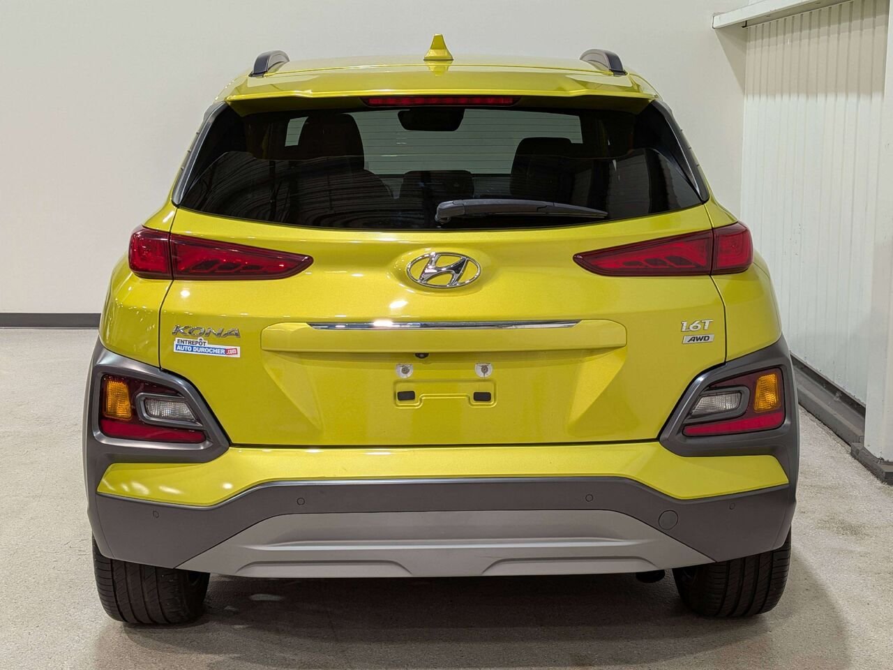 2019 Hyundai Kona 1.6T Ultimate AWD w/Lime Colour Pack Green Val-David - photo #6