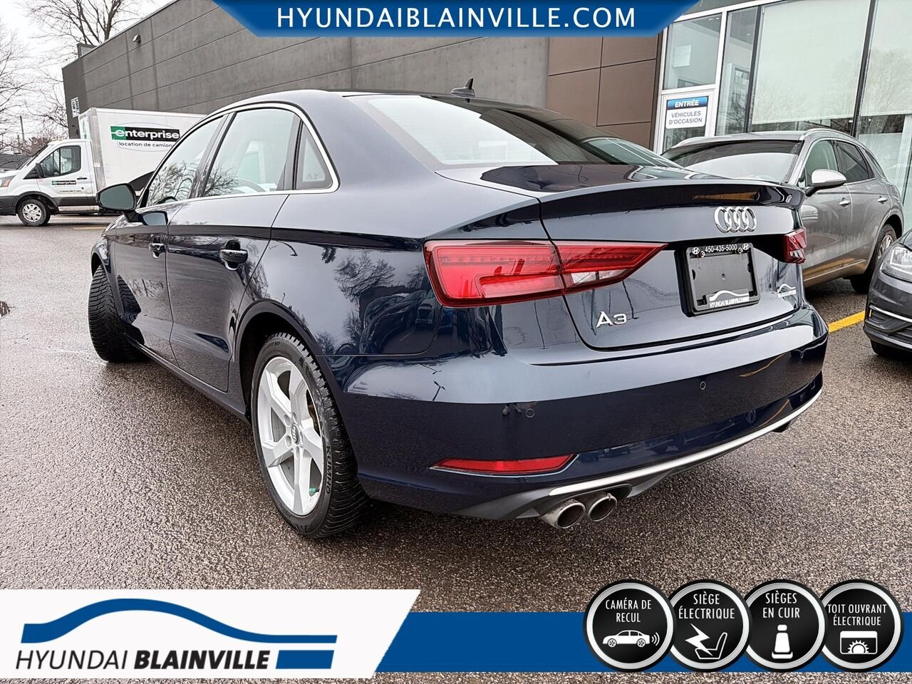 2019 Audi A3 berline Blue Blainville - photo #5