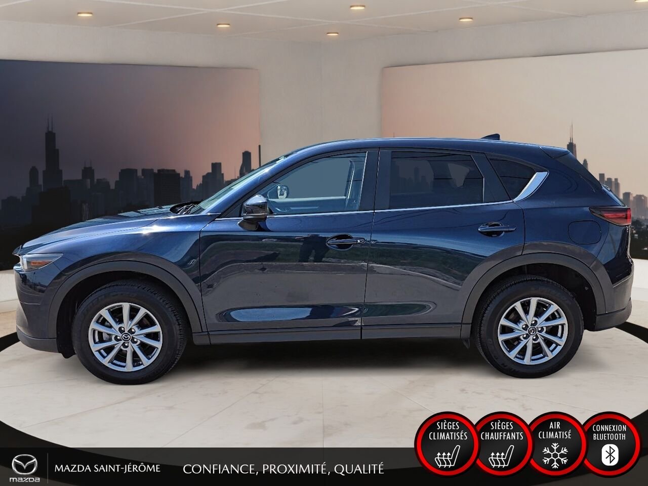 2024 Mazda CX-5 Blue Sainte-Agathe-des-Monts - photo #10