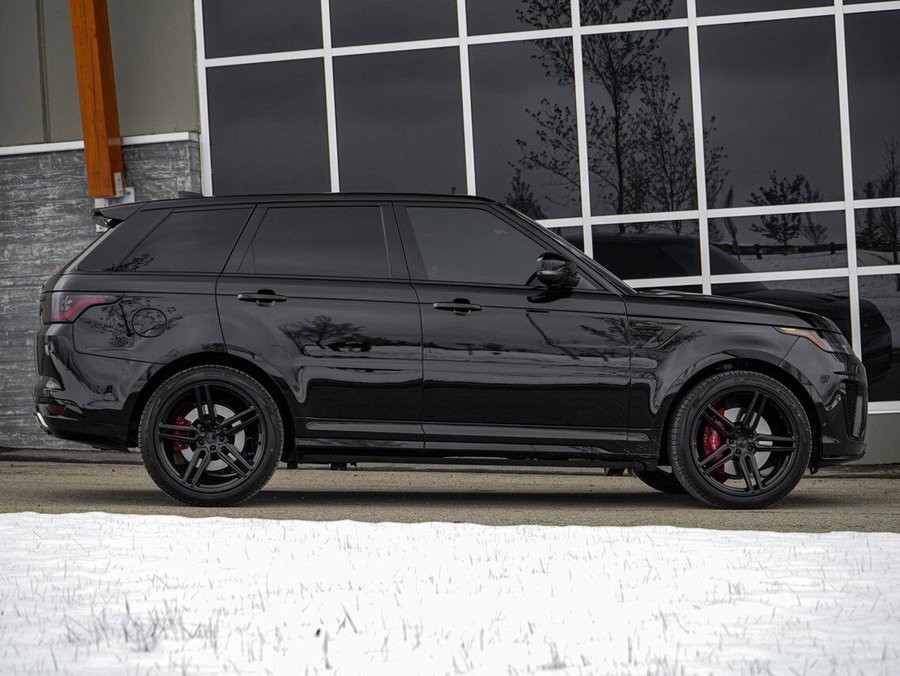 2018 Land Rover Range Rover Sport SVR Black