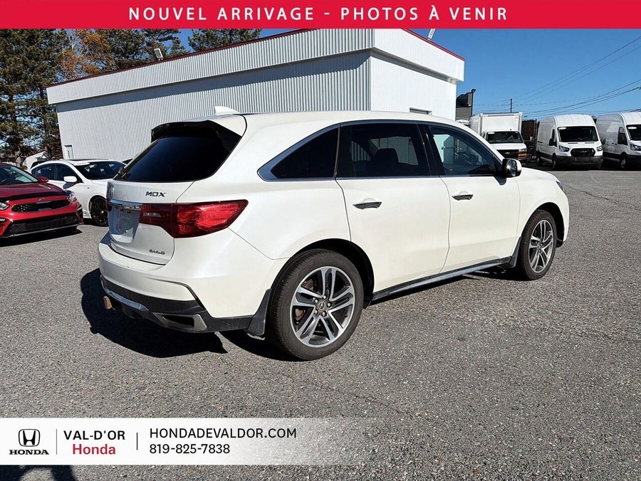 Acura MDX Navi SH-AWD 2018 Blanc